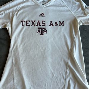 Texas A&M Adidas Climate control shirt